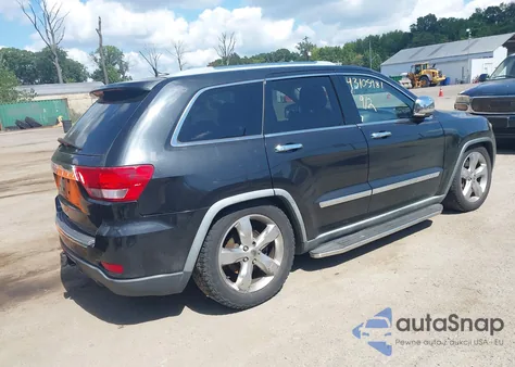 2012 Jeep Grand Cherokee Overland z USA, uszkodzony, nr VIN 1C4RJFCT4CC192264